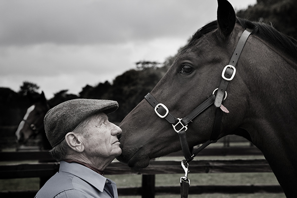 Photograph of Monty Roberts the Horse Whisperer.