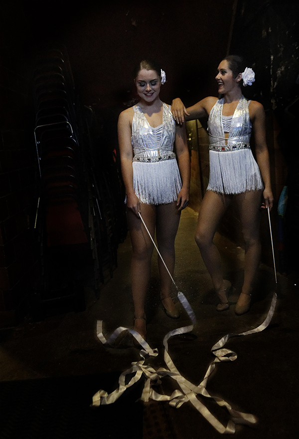 Photograph of dancers at the Hippodrome Circus Great Yarmouth.