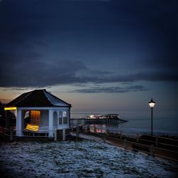 A nocturne photograph of Cromer