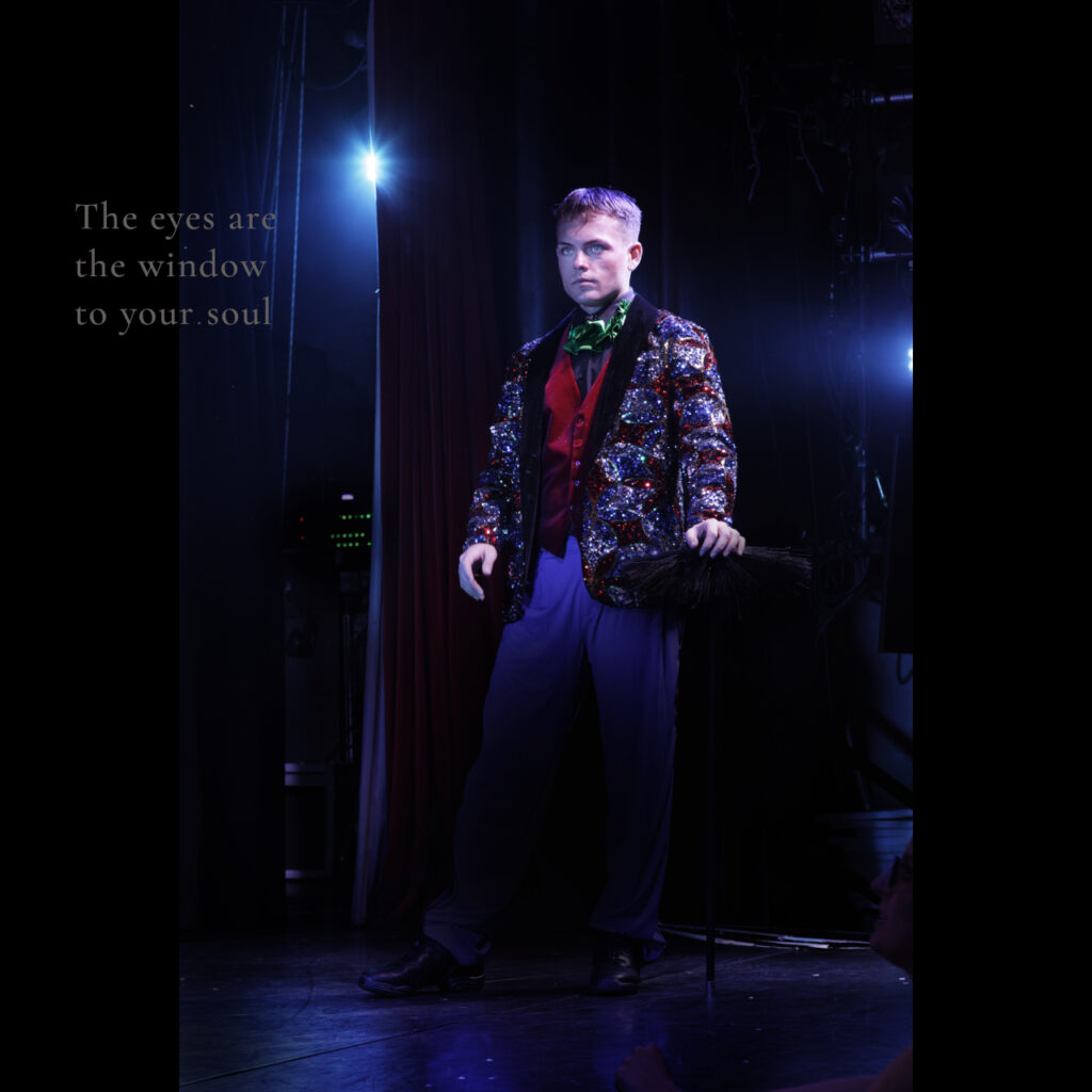 Photographic images captured at The Pavilion Theatre Cromer with theatrical quotations