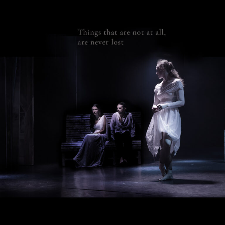 Photographic images captured at The Pavilion Theatre Cromer with theatrical quotations