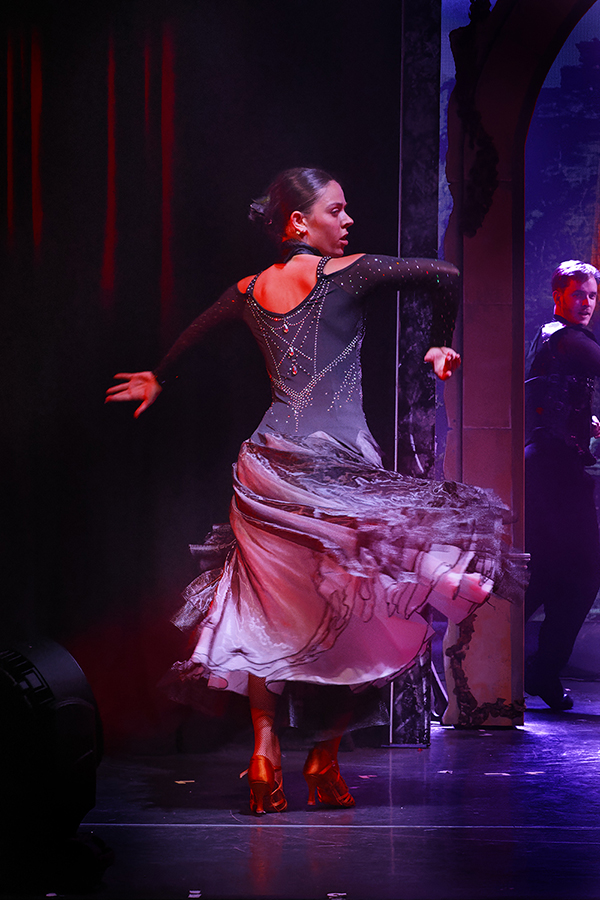 Photograph of the rehearsal of the Summer show at The Pavilion Theatre Cromer