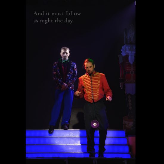 Photographic images captured at The Pavilion Theatre Cromer with theatrical quotations